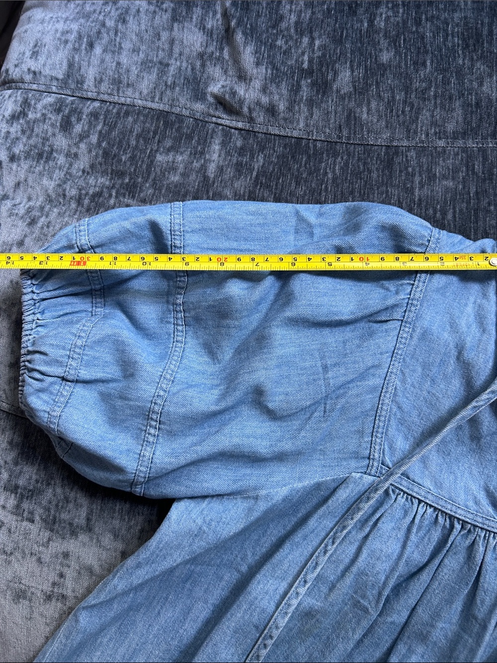Denim blouse - Picture 5 of 6